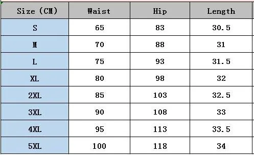 Pu Leather Shorts Solid Color Fashion Sexy Bodycon Plus Size Shorts