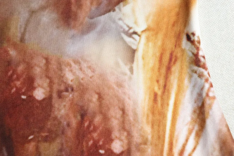 Women's Retro Fashion Print Sexy Off Shoulder Long Sleeve Trendy Dress - Image 14