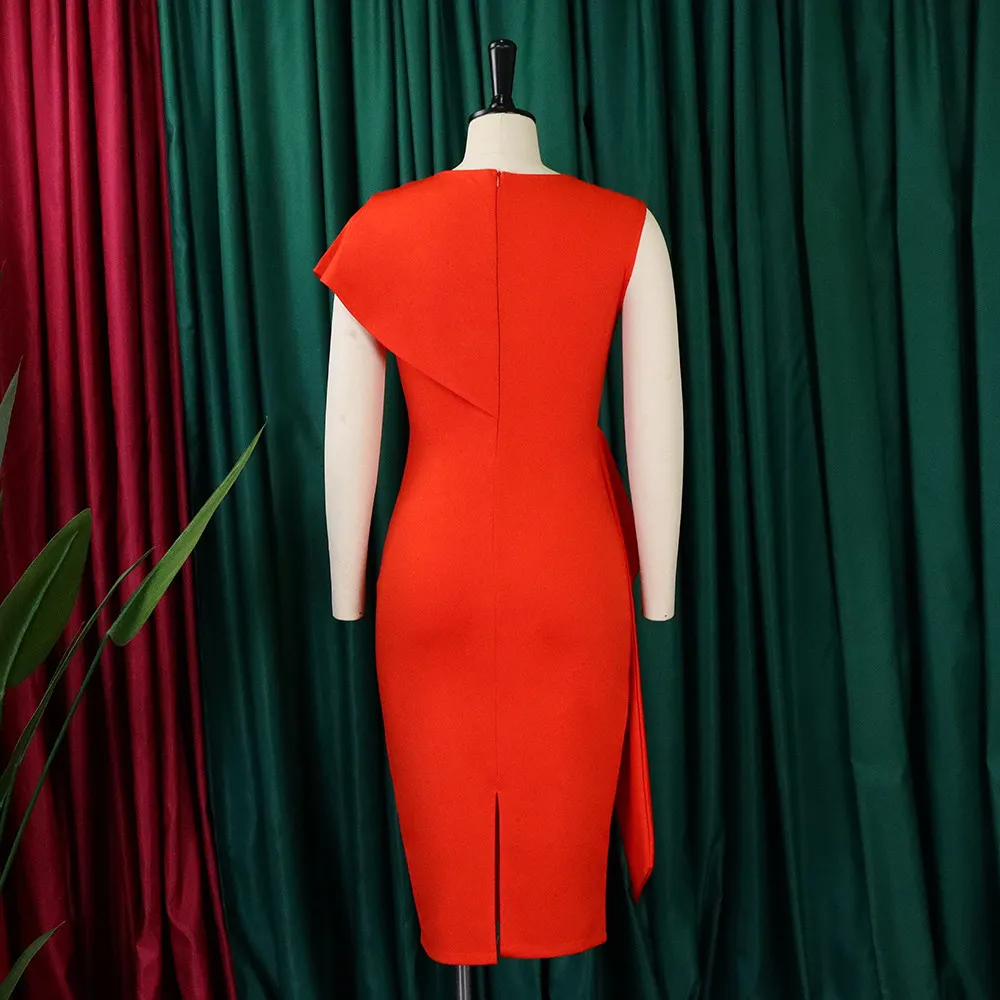 Women's Summer Fashion Bodycon Tonle Plus Size African Dress - Image 3