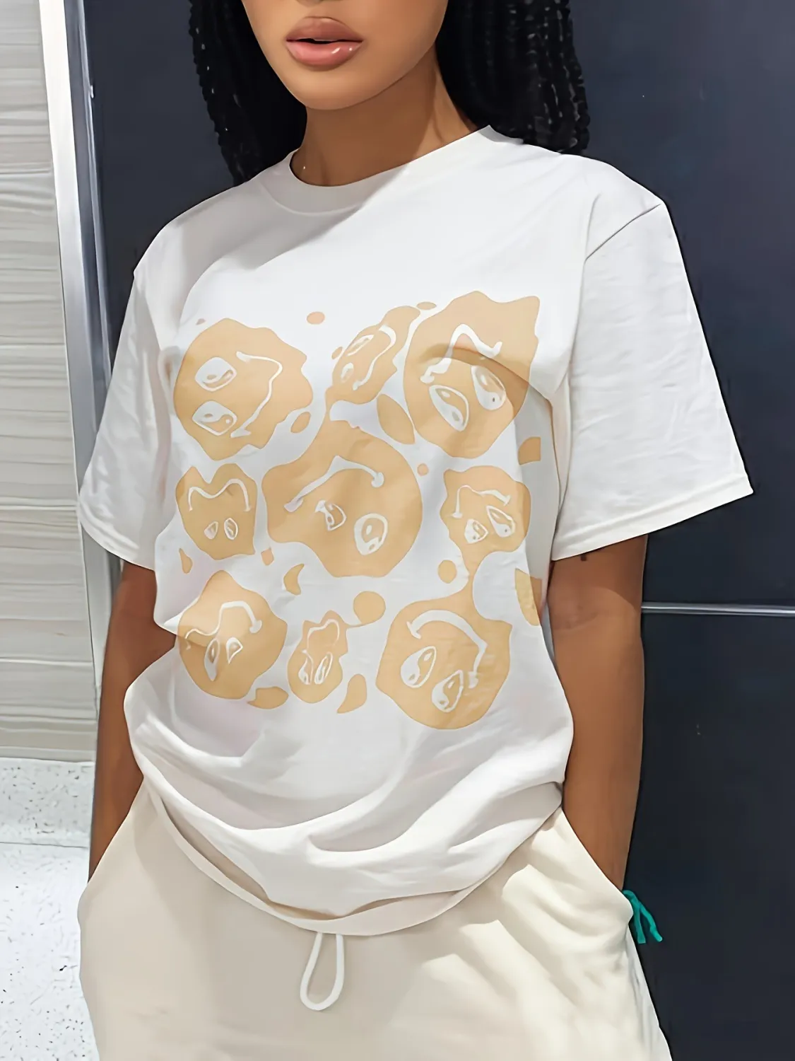 Women Printed T-Shirt - Image 3