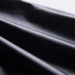 Sexy Peach Hip Pu Tight Fitting High-waisted Leather Pants Women's Zippered Trousers