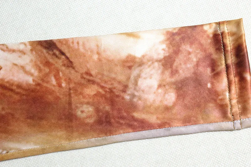 Women's Retro Fashion Print Sexy Off Shoulder Long Sleeve Trendy Dress - Image 17