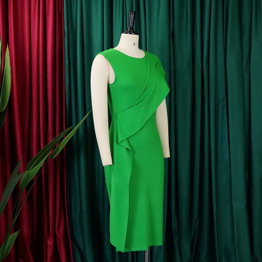 Women's Summer Fashion Bodycon Tonle Plus Size African Dress - Image 9