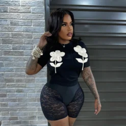 Summer Style Patchwork Contrast T-Shirt