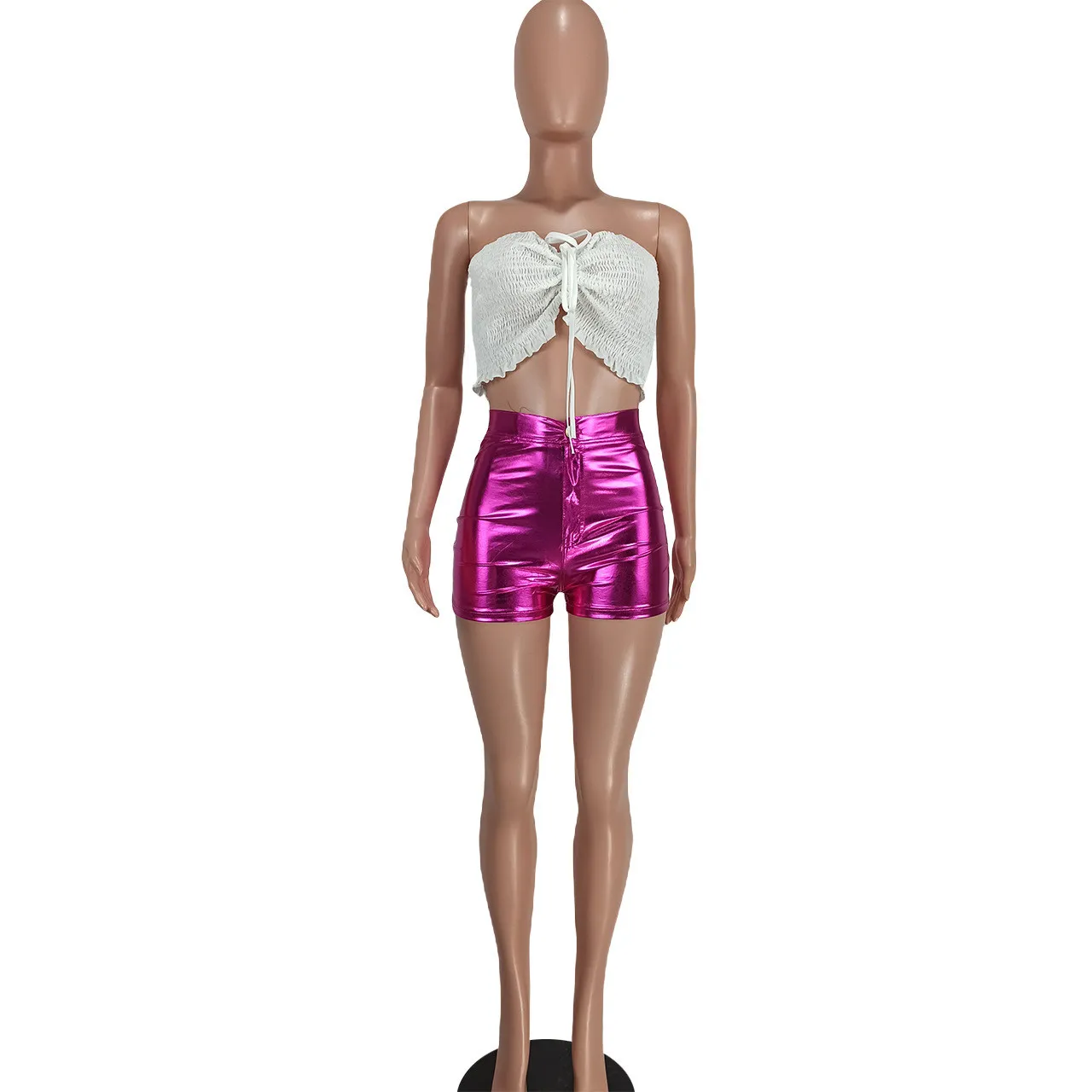 Ladies Sexy Fashion Casual Solid Color Mini Shorts - Image 19