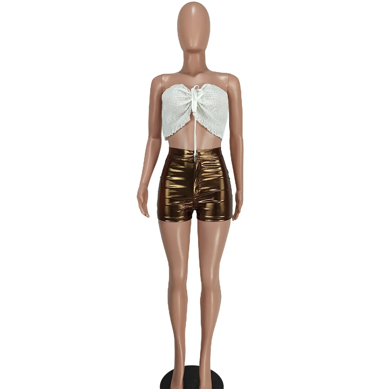 Ladies Sexy Fashion Casual Solid Color Mini Shorts - Image 14