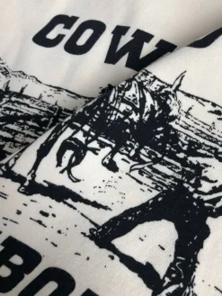 Women Round Neck Letter Printed Crop T-Shirt