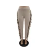 Women Casual Fringe Pant