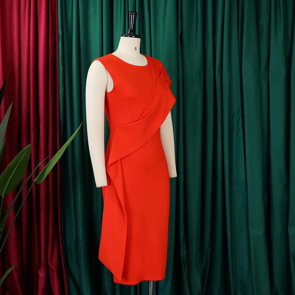 Women's Summer Fashion Bodycon Tonle Plus Size African Dress - Image 15