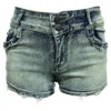 Denim Mid Rise Fashion Women's Denim Shorts