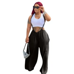 WomenCasual Solid Loose Suspenders