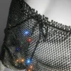 Women Super Glitter Diamond Fishnet High Waist Shorts Casual Rhinestone Shorts