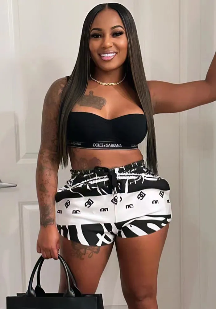 Summer Casual Print Women'S Shorts - Image 4