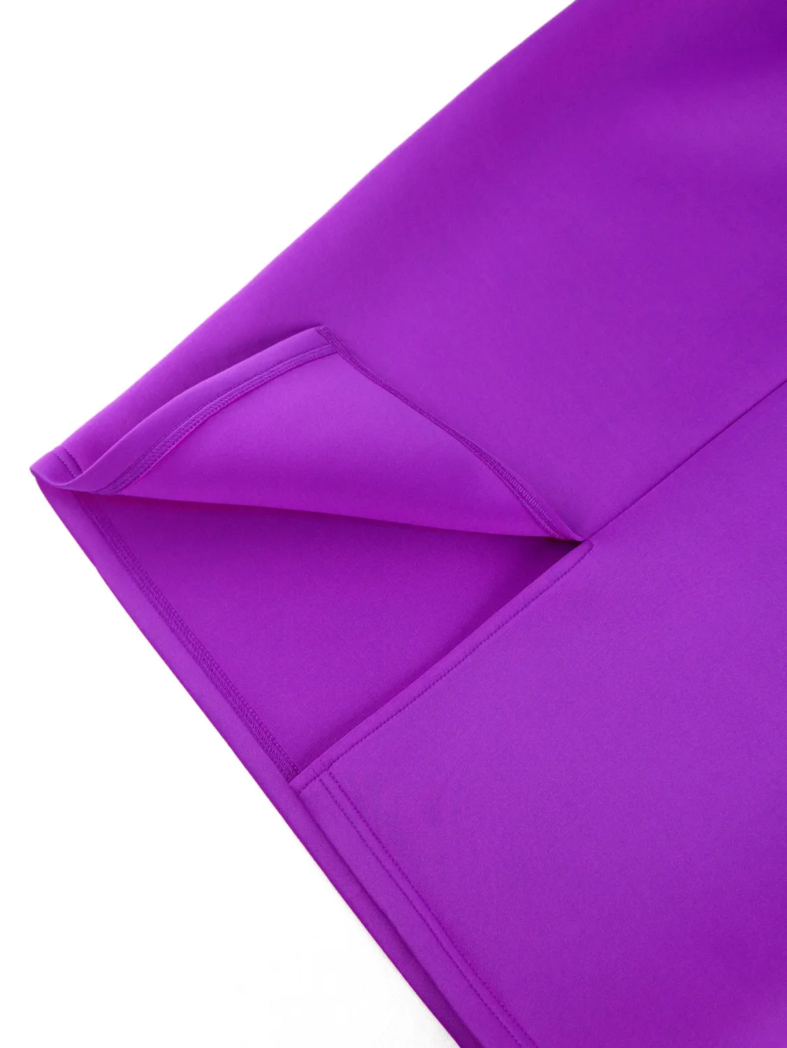 Women Spring Studded V Neck Elegant Party Ruffle Sleeve Dress - Image 2