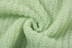 Spring Summer Women'S Round Neck Pullover Short Sleeve Crop See-Through Sexy Slim Knitting T-Shirt