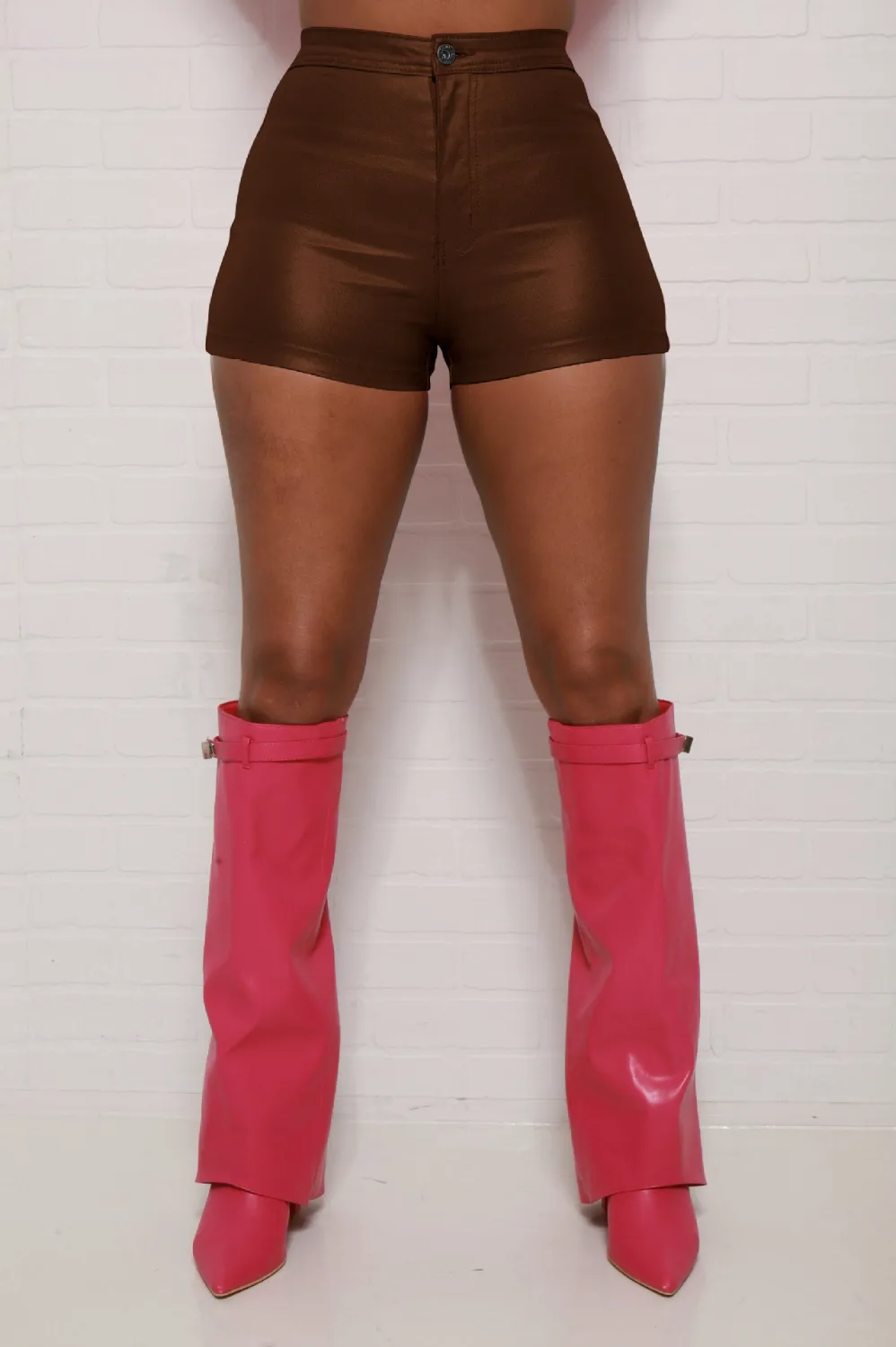 Ladies Sexy Fashion Casual Solid Color Mini Shorts - Image 10