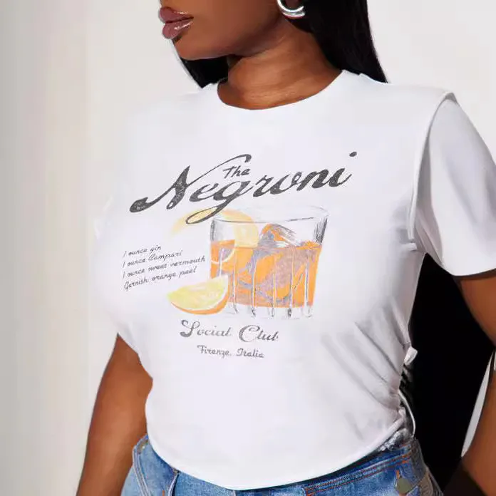 Women Printed Crop T-Shirt - Image 11