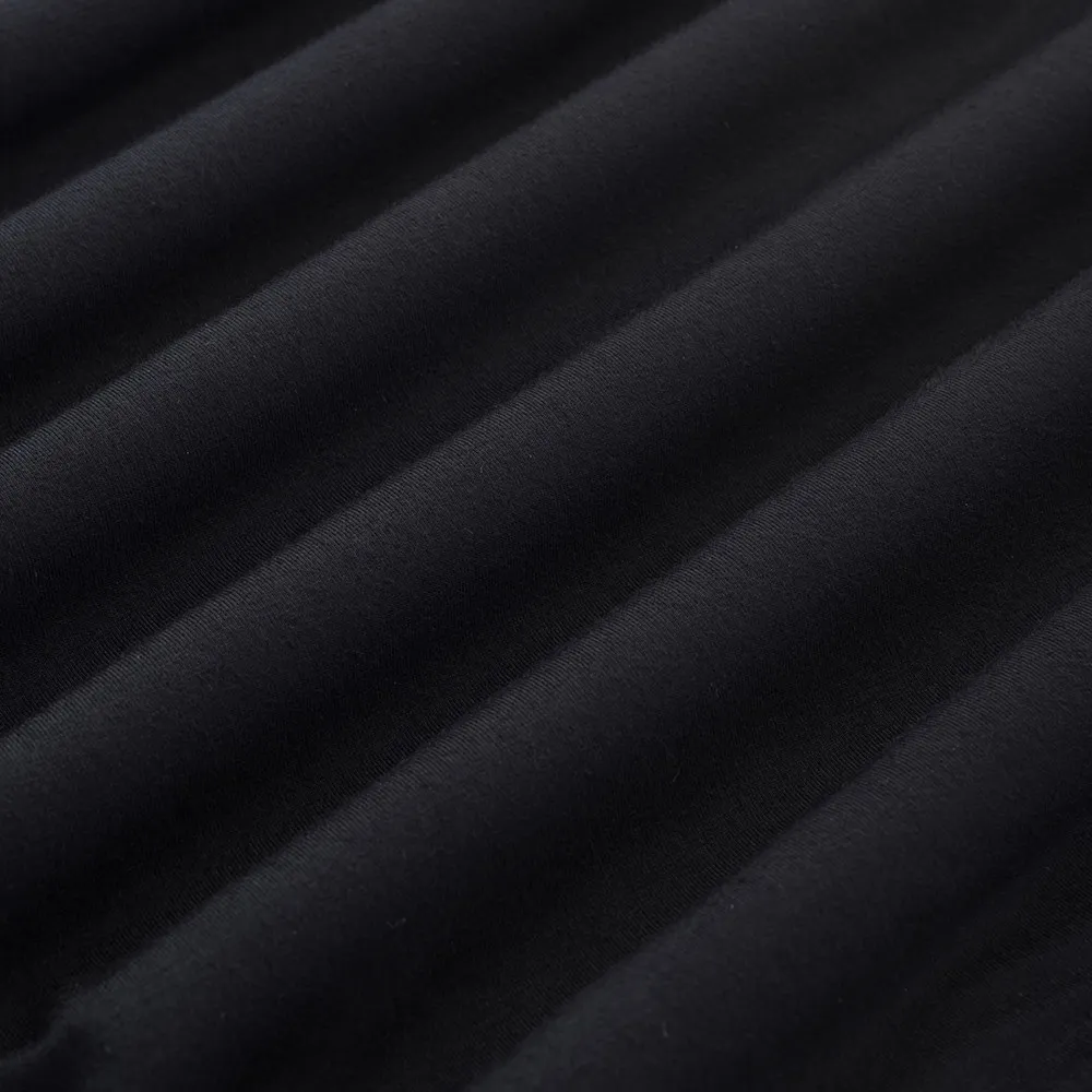 Chic Elegant Fashion Patchwork Button Solid Strap Midi Dress - Image 7